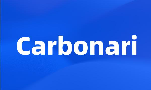 Carbonari