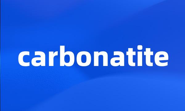 carbonatite