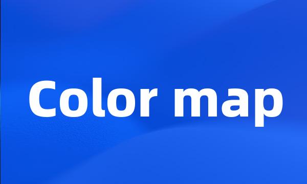 Color map