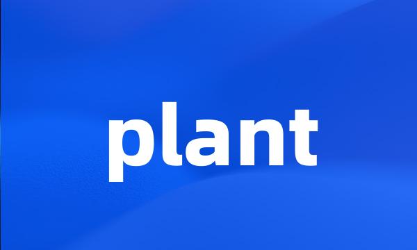 plant