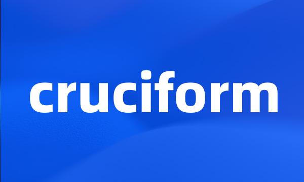 cruciform