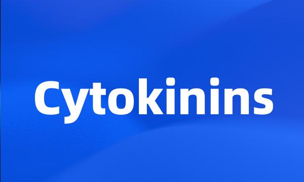 Cytokinins