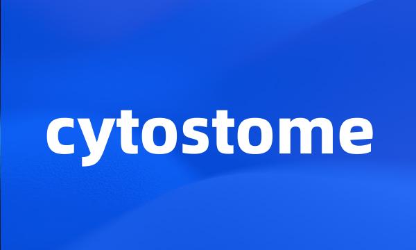 cytostome