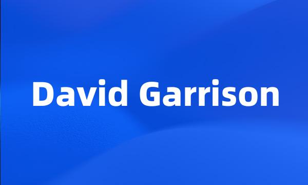 David Garrison