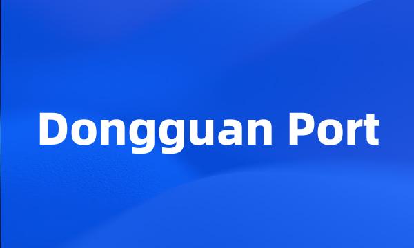 Dongguan Port