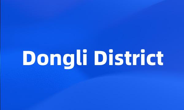 Dongli District