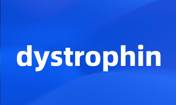 dystrophin