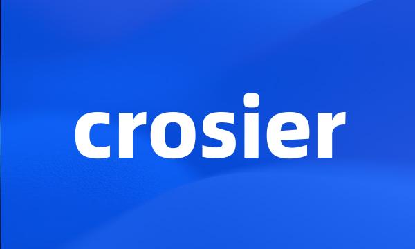 crosier