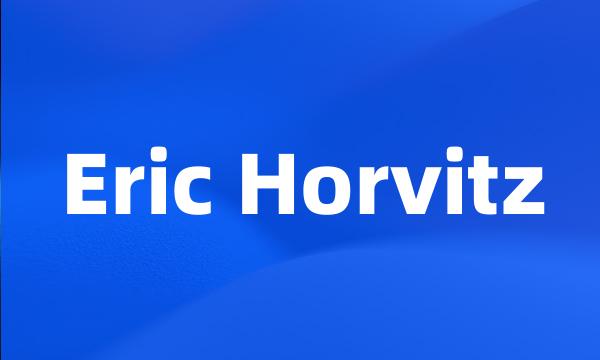 Eric Horvitz