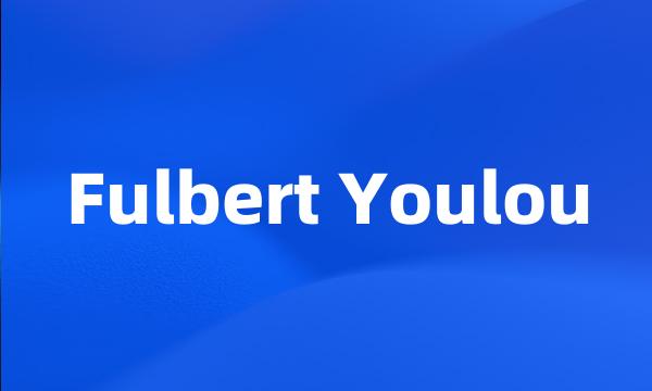 Fulbert Youlou