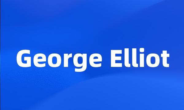 George Elliot