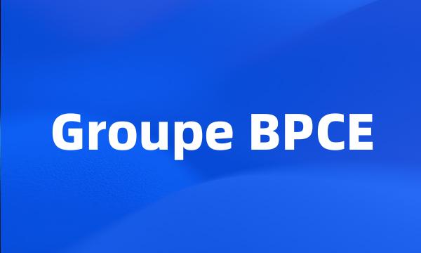 Groupe BPCE