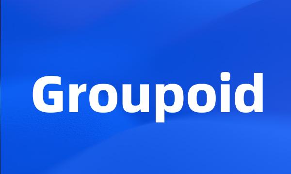 Groupoid