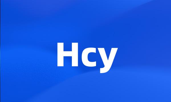 Hcy