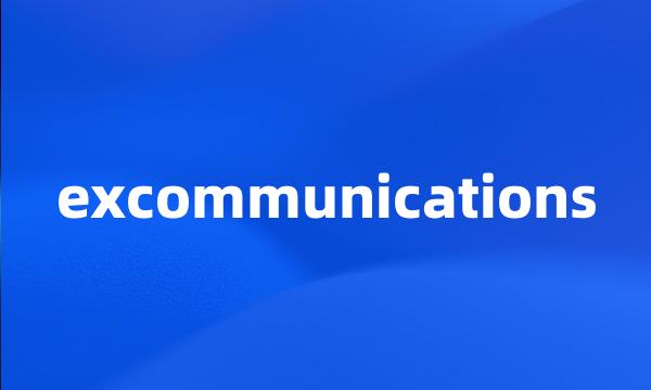 excommunications