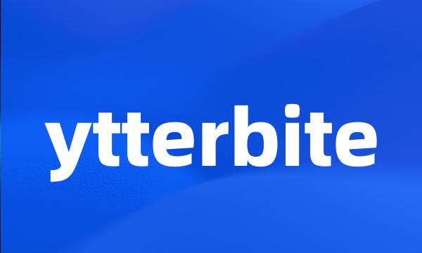 ytterbite