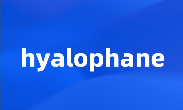 hyalophane