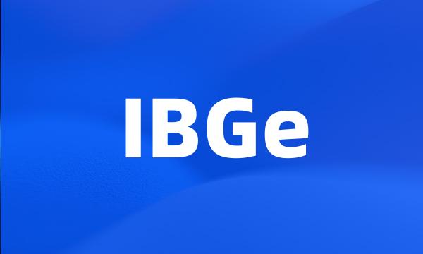 IBGe