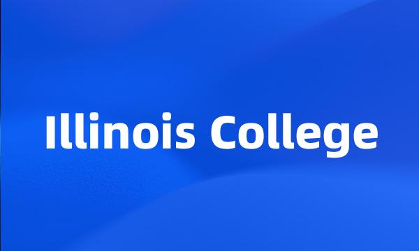 Illinois College