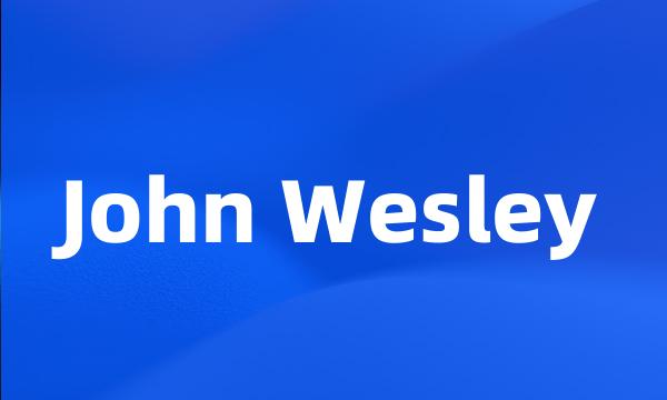 John Wesley