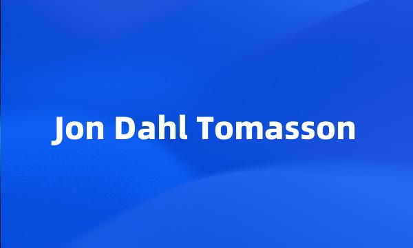 Jon Dahl Tomasson