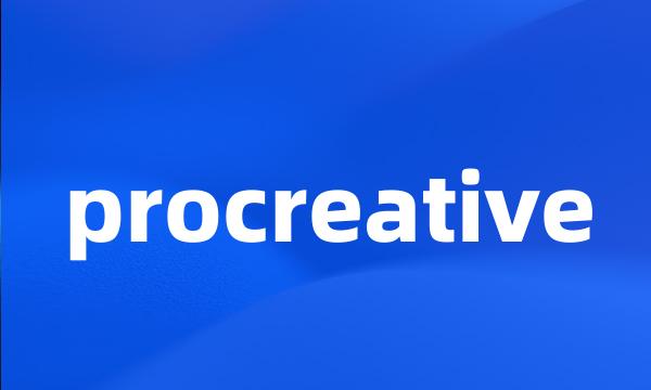 procreative