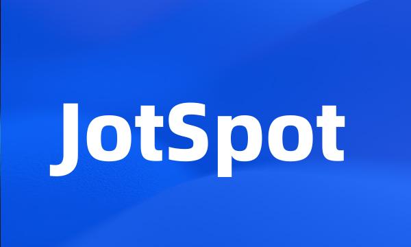 JotSpot