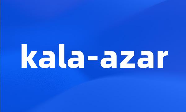 kala-azar