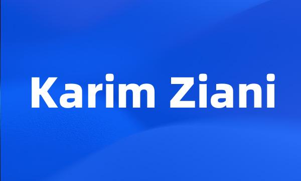 Karim Ziani