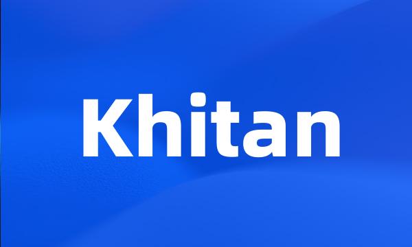 Khitan