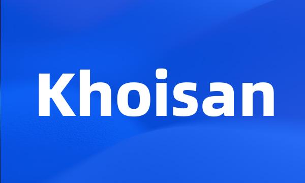 Khoisan