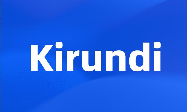 Kirundi