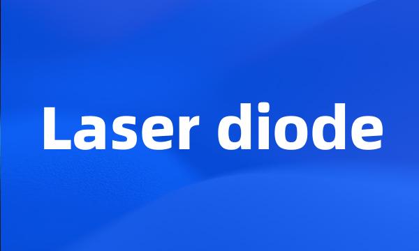 Laser diode