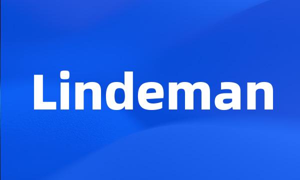 Lindeman