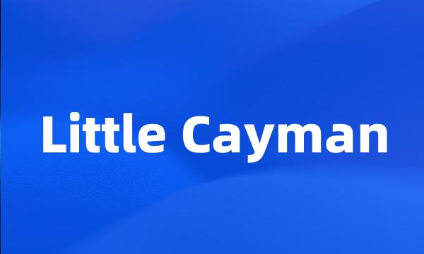 Little Cayman