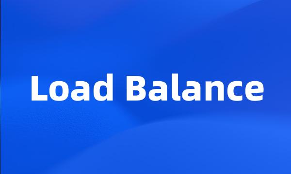 Load Balance