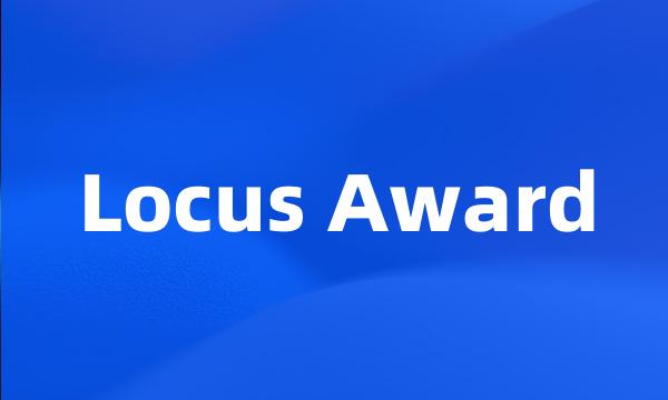 Locus Award