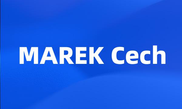 MAREK Cech