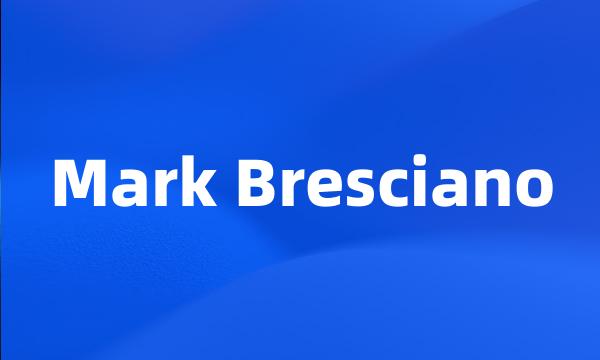 Mark Bresciano