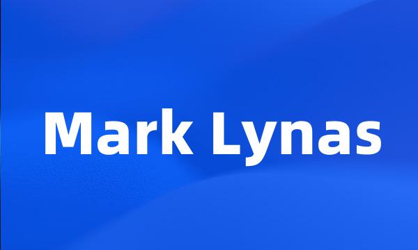 Mark Lynas