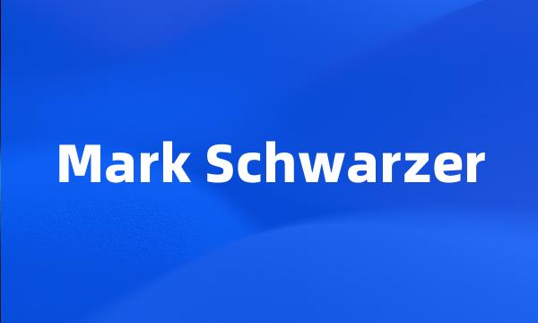 Mark Schwarzer