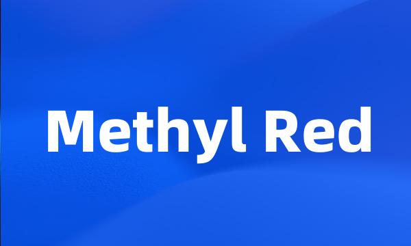 Methyl Red