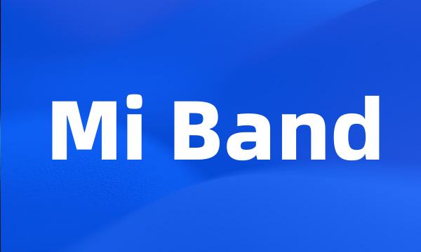 Mi Band