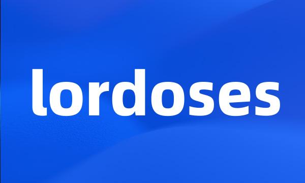 lordoses