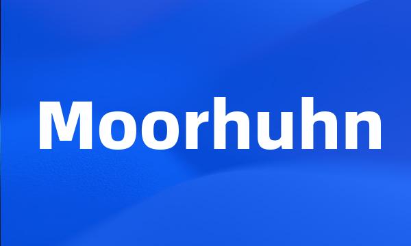 Moorhuhn