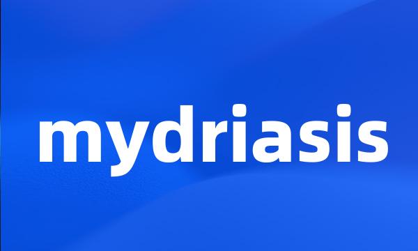 mydriasis