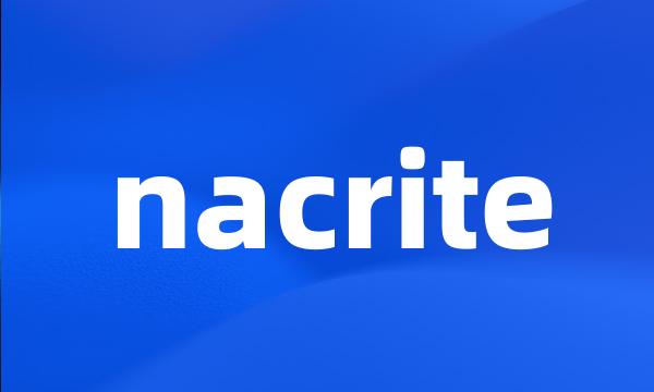 nacrite