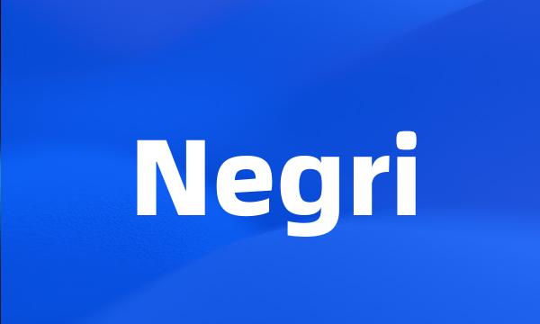 Negri