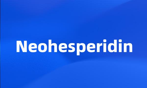 Neohesperidin