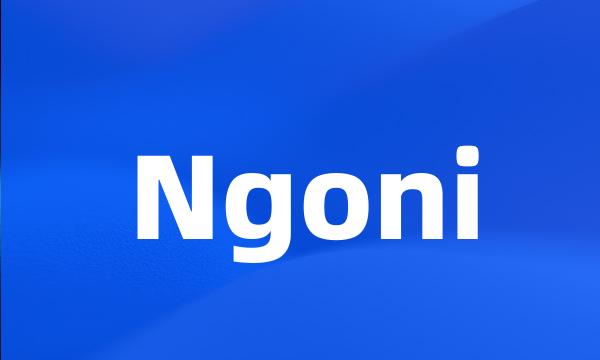 Ngoni